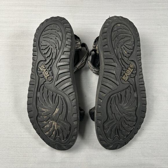 Teva Terra Fi 5 Men’s Size 12 Brown Strappy Outdoor Sandals Hiking Trail Shoes